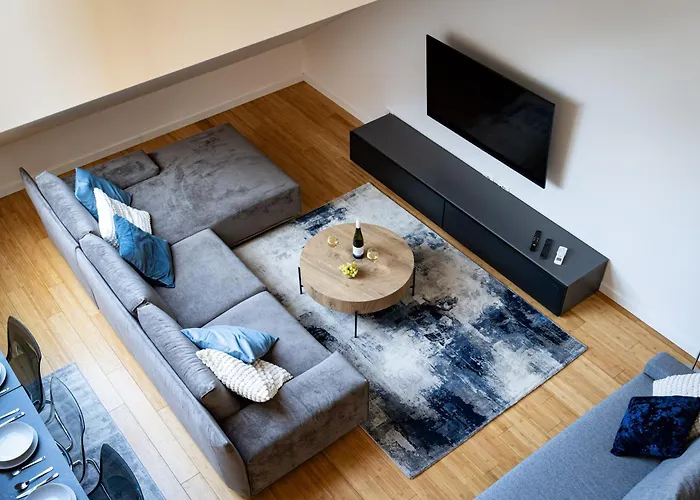 Two-level With A Terrace Near The Vltava River Apartament Praga