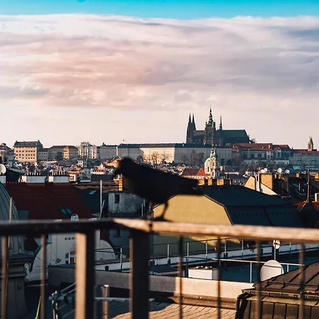 Apartmán Two-level With A Terrace Near The Vltava River Praha