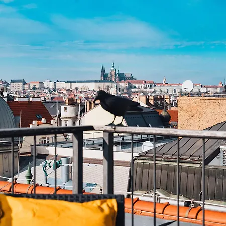Two-level With A Terrace Near The Vltava River